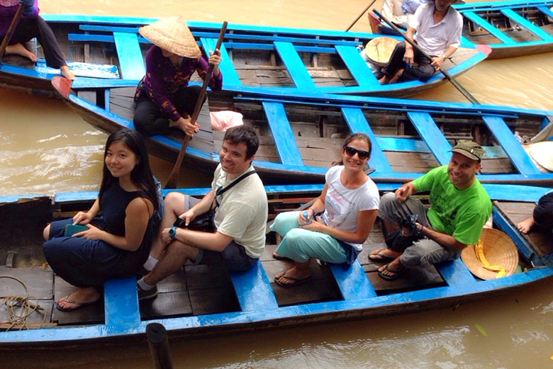 Exploring Cai Rang Floating Market-Can Tho